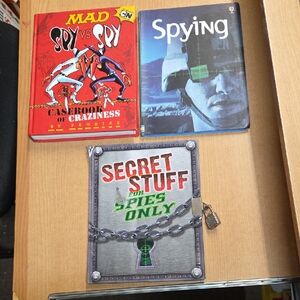 3 Spy Books